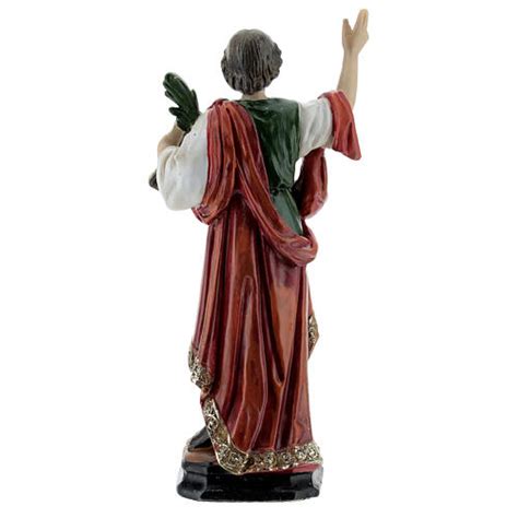 San Pancracio Palma Estatua Resina 15 Cm Venta Online En Holyart