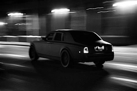 Phantom Matte Black Rolls Royce Phantom In The Night By J