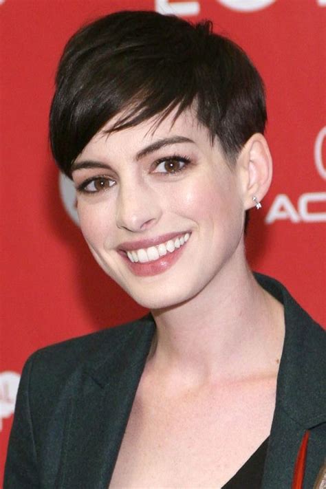 Anne Hathaway Pixie Hairstyle Song One Premiere Short
