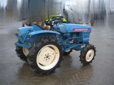 Agricultural Hinomoto E18d 4x4 Used Farm Equipments Used Sodineg France