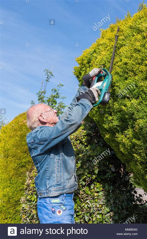 Old Man Gardening Hi Res Stock Photography And Images Alamy