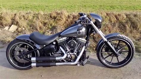 The softail frame is designed to resemble the star frame of yesteryear, yet offers the comfort of suspension. Harley Davidson FXSB Breakout Softail Custom - YouTube