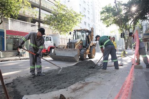 Reurbanização Da Rua Trabulsi Em Santos Vai Reforçar Comércio Turismo E Segurança