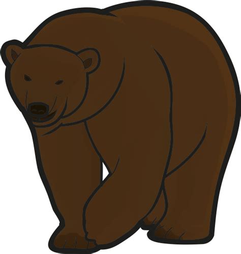 Bear Grizzly Bear Clipart Large Size Png Image Pikpng