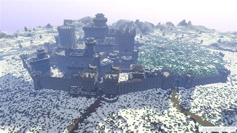 No Spoilers Winterfell Castle In Minecraft Built By The Builders Of