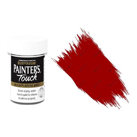 Rust Oleum Painters Touch Deep Red Gloss Paint 20ml Toy Safe Sprayster