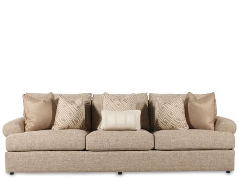 Contemporary 117 Sofa In Light Brown Mathis Brothers Furniture