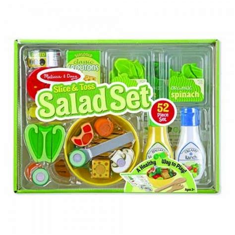 Melissa And Doug Slice And Toss Salad Set