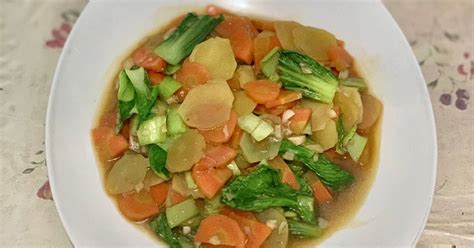 Porsi 4 • waktu 0 jam, 45 menit. 77 resep tumis sayur simple sawi wortel kentang enak dan sederhana ala rumahan - Cookpad