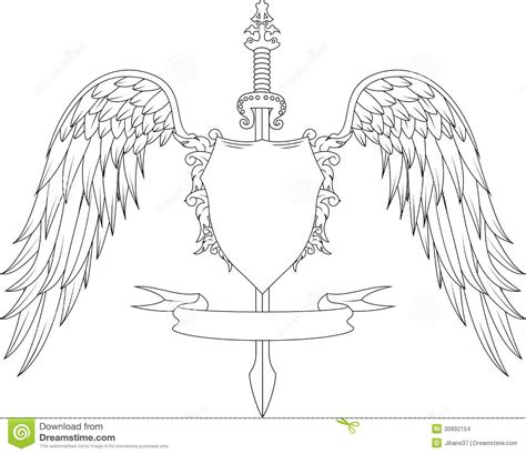 Shield Drawing Template At Getdrawings Free Download