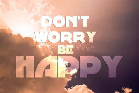 Don't worry be happy stock illustration. Image of worry - 51279255