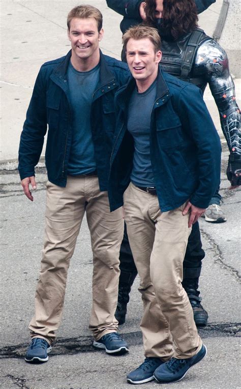 Chris Evans From Stars And Their Stunt Doubles E News
