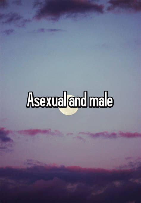 Asexual And Male