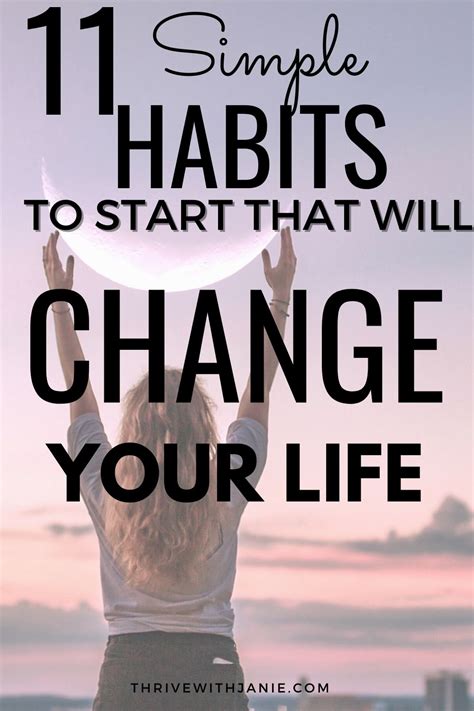 11 Simple Good Habits For A Happier Life Thrive With Janie In 2021
