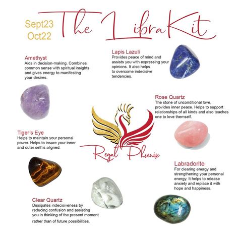 The Libra Kit Crystals And Gemstones Crystal Healing Stones Libra Stone