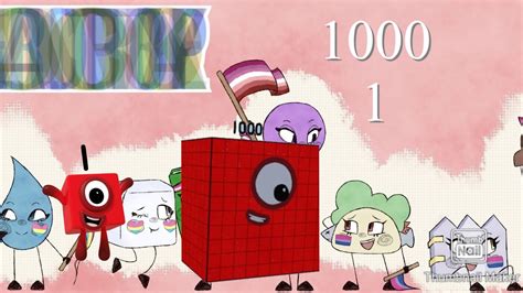 Numberblocks 1000 And 1 - YouTube