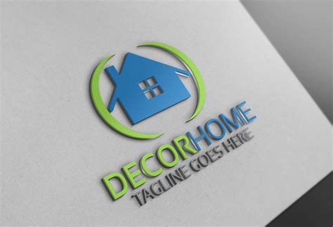 Decor Home Logo ~ Logo Templates ~ Creative Market