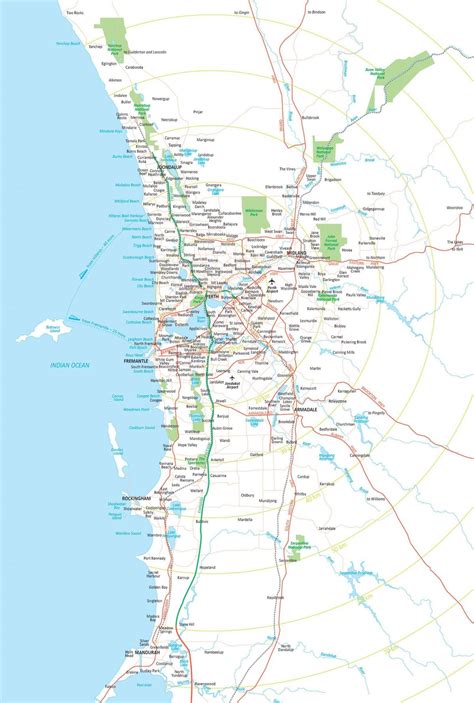 Perth Map Suburbs Map Of Perth Suburbs Australia