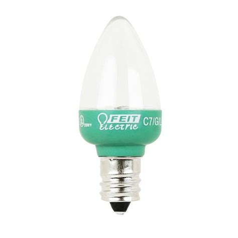 Feit Electric Accent 1 Watt Green Replacement Led Night Light Bulb 48