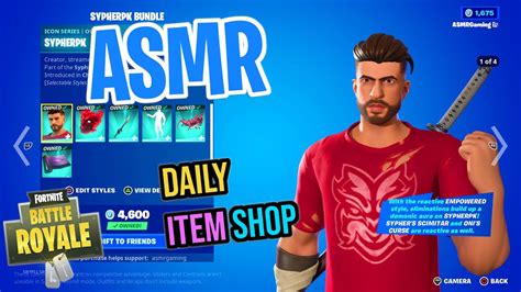 Asmr Fortnite Icon Skins Are Back Daily Item Shop 🎮 Relaxing