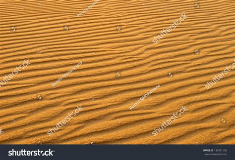 Sand Dunes Orange Dramatic Sunset Landscape Stock Photo 135431156