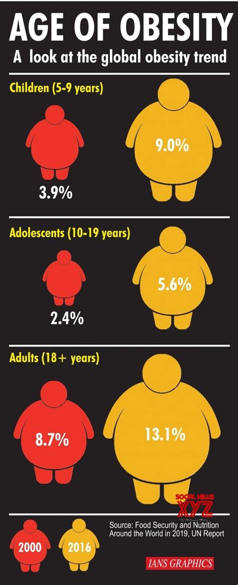 Infographics Age Of Obesity A Look At The Global Obesity Trend