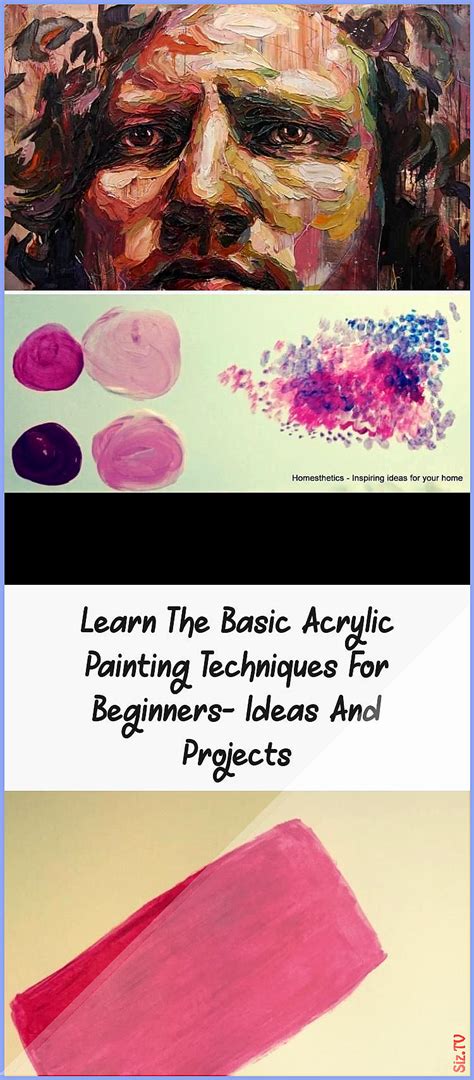 Learn The Basic Acrylic Painting Techniques For Beginners Ideas And