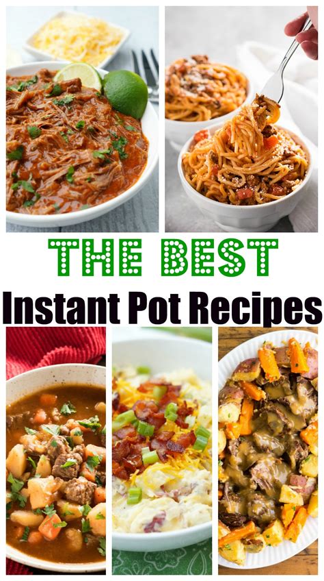 15 instant pot recipes that make cooking in your rv super easy. The Best Instant Pot Recipes