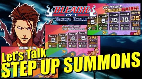 Bleach Brave Souls Step Up Summons Thoughts And New Ideas Youtube