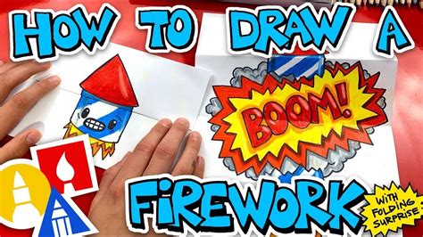 How To Draw An Exploding Firework Art For Kids Hub 59d