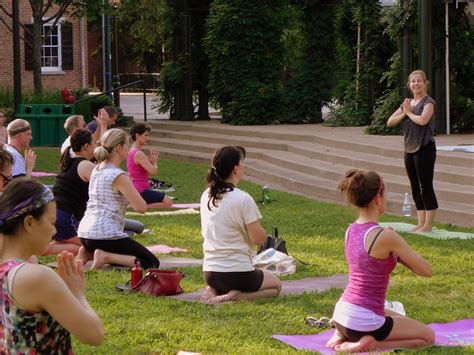 Free Yoga In The Park On Monday July 22 Wholehearted Yoga