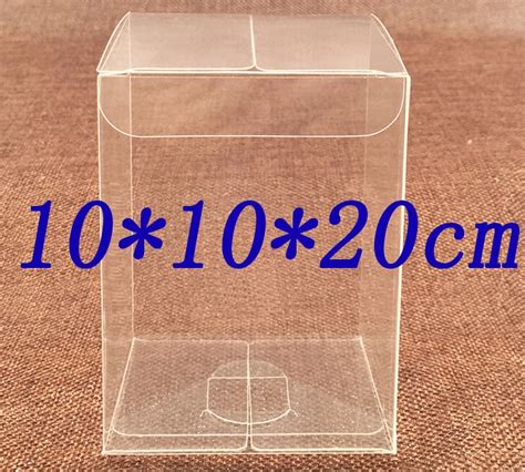 101020 Cm Large Size Clear Pvc Boxplastic Wedding Favor T Boxes