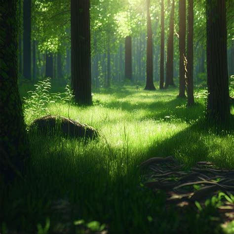 Ai Generated Forest Stock Illustrations 111725 Ai Generated Forest