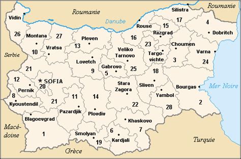 Bulgaristan ın İllerinin İsimleri Başkenti ve Haritası Mmsrn com