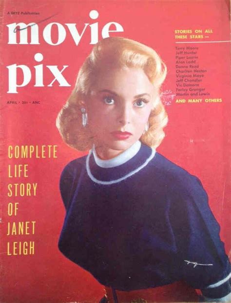 April 1954 Janet Leigh Life Stories Movies