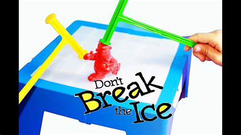 Board Game Review Dont Break The Ice Game Youtube