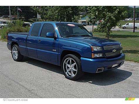 2003 Arrival Blue Metallic Chevrolet Silverado 1500 Ss Extended Cab Awd