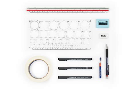 Technical Drawing Equipment Kit National Design Academy