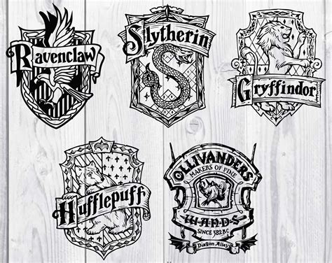 Free SVG Harry Potter Houses Svg SVG PNG EPS DXF File