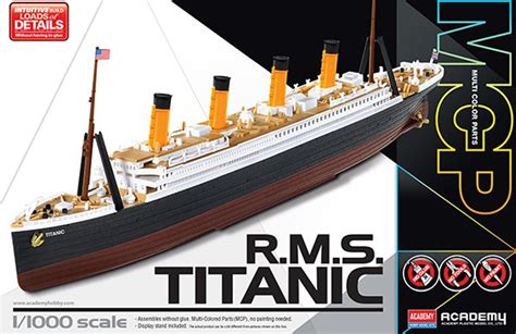 Rms Titanic Ocean Liner Snap 11000 Academy