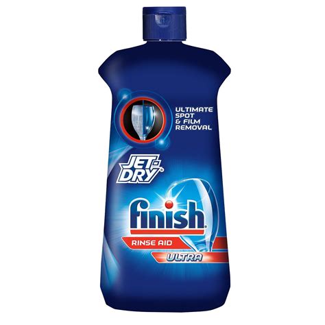 100% better drying, at least 2x better drying performance when using finish rinse aid with finish all in one tablets vs using finish all in one tablets alone. Finish Jet Dry Ultra Rinse Aid, 27.5 Fl Oz - Walmart.com