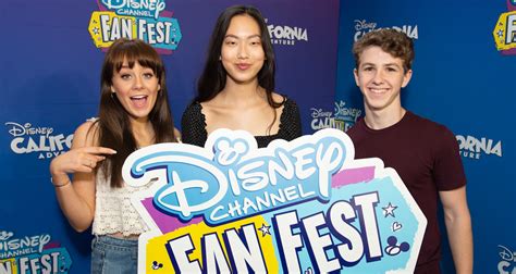 Madison Hu Joins Ethan Wacker And Devore Ledridge At Disney Channel Fan