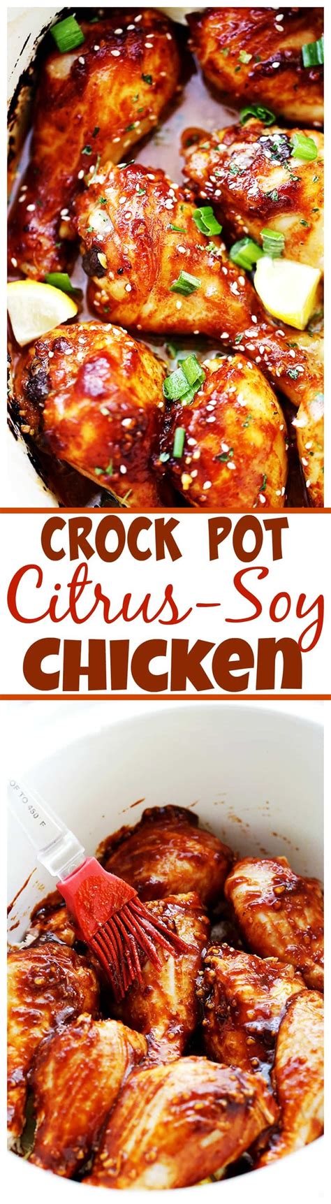 Delicious crock pot recipes for pot roast, pork, chicken, soups and desserts! Crock Pot Citrus-Soy Chicken Drumsticks - These super easy ...