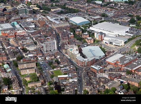 Aerial View Of The Cheshire Town Of Altrincham Now In Greater