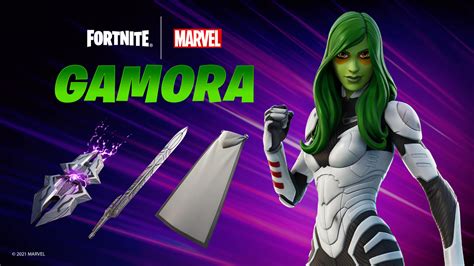 Guardian Of The Galaxy And Now Fortnite Gamora Arrives To Protect The