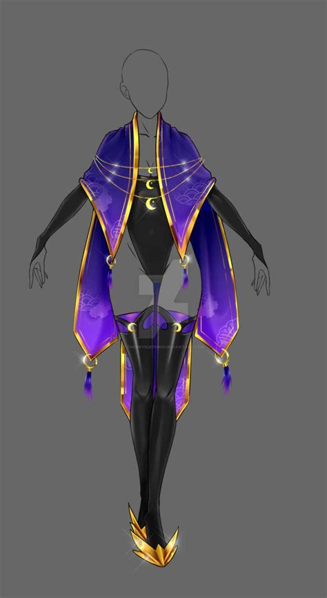 Closed Auction Adopt Divine Mage Outfit By Cherrysdesigns
