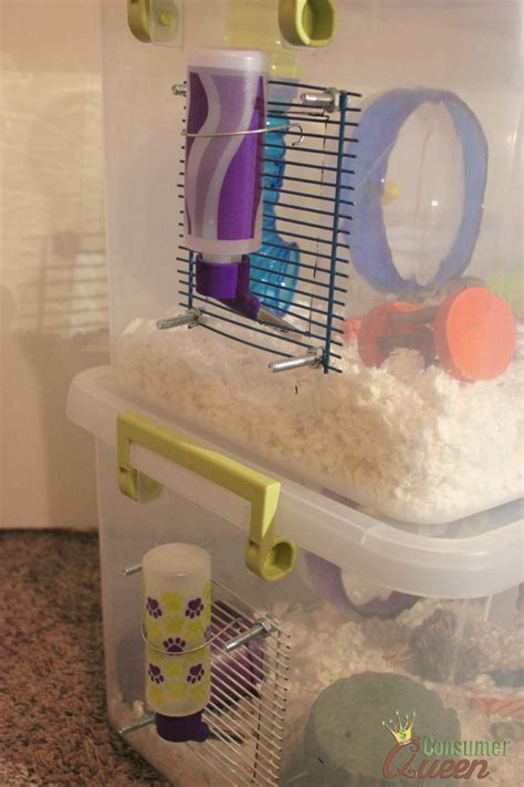 How To Diy Three Story Gerbil Cage Also Good For Hamsters Gerbil