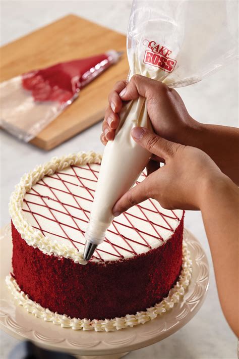 A Touch Of Red Food Coloring Transforms Chocolate Cake Into A