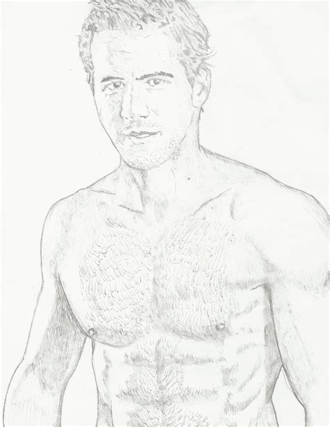 Ryan Reynolds Drawings Male Sketch Artwork