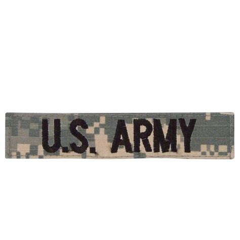 Acu Velcro Us Army Tape Military Patch